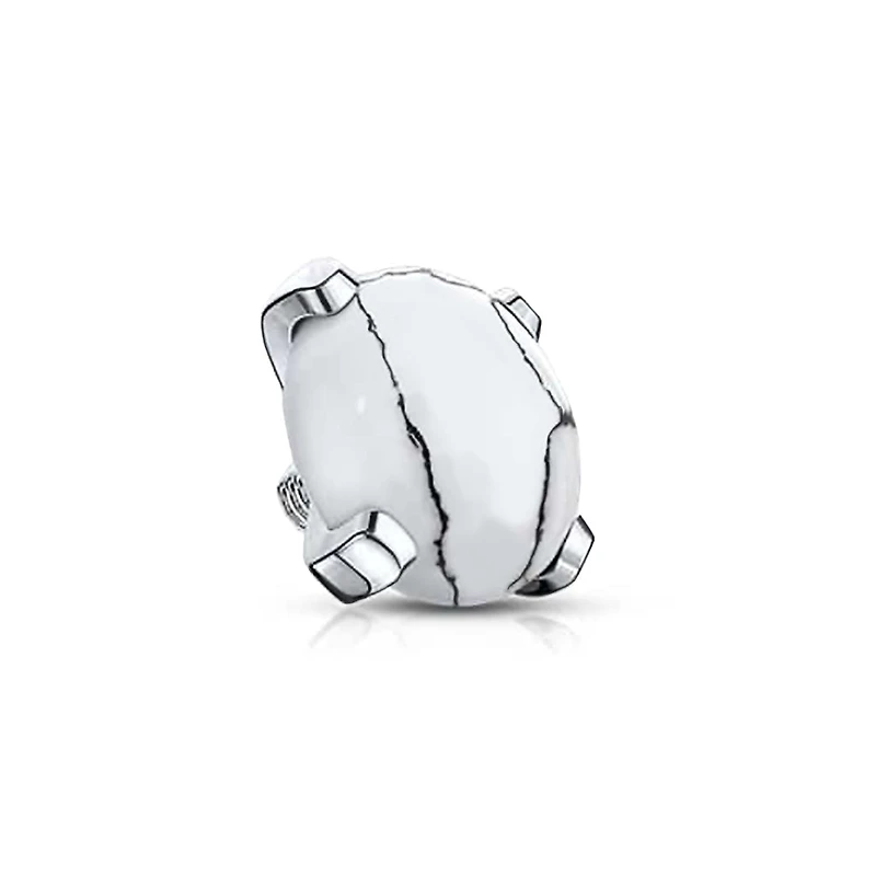 Premium Claw-Set Stone Microdermal Top 14g