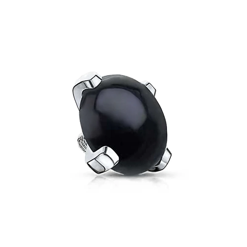 Premium Claw-Set Stone Microdermal Top 14g