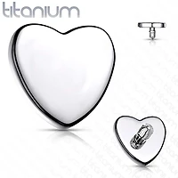 PREMIUM Heart Microdermal Top 14g
