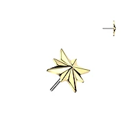 Premium G23 Titanium Multi-Pointed Star Fancy Threadless Top