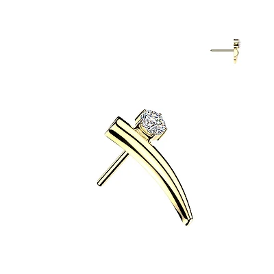 Premium G23 Titanium Solar Horn Threadless Top