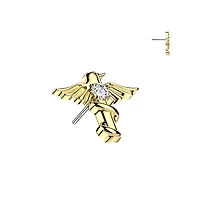 Premium G23 Titanium Ascendant Wing Luxe Threadless Top