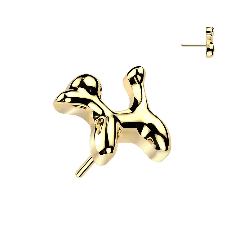 Premium G23 Titanium Balloon Dog Threadless Top