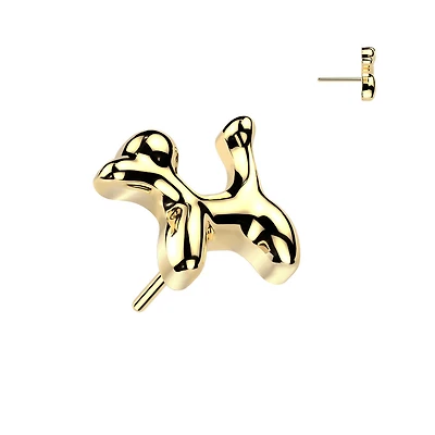Premium G23 Titanium Balloon Dog Threadless Top