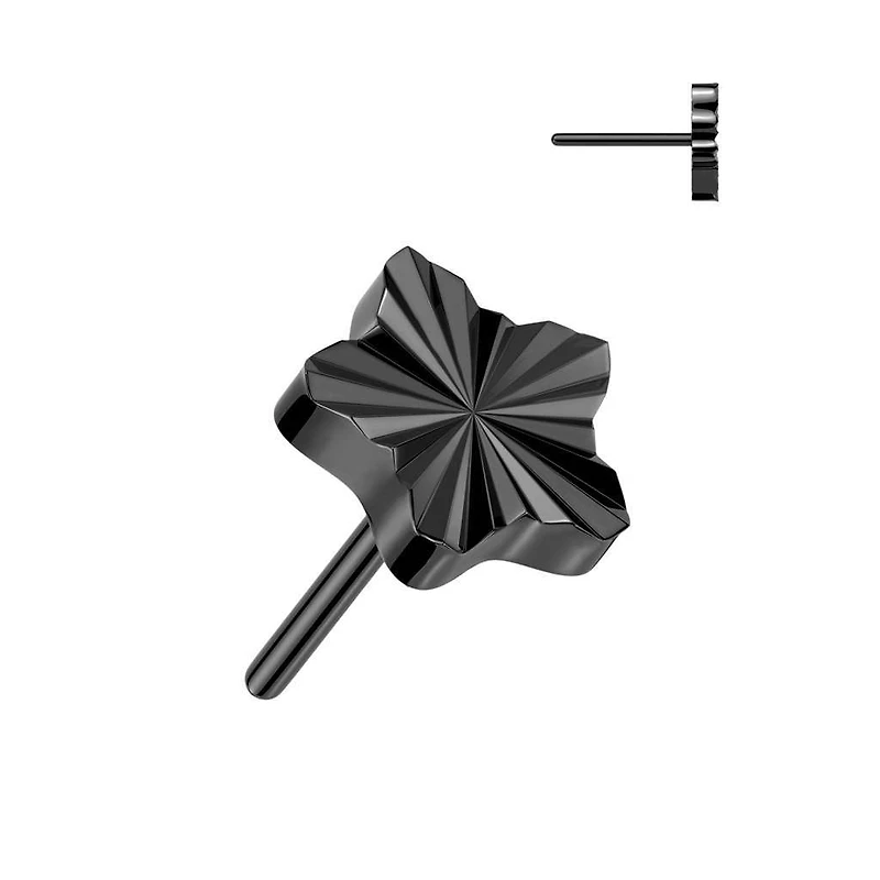 Premium G23 Titanium Flare Star Fancy Threadless Top