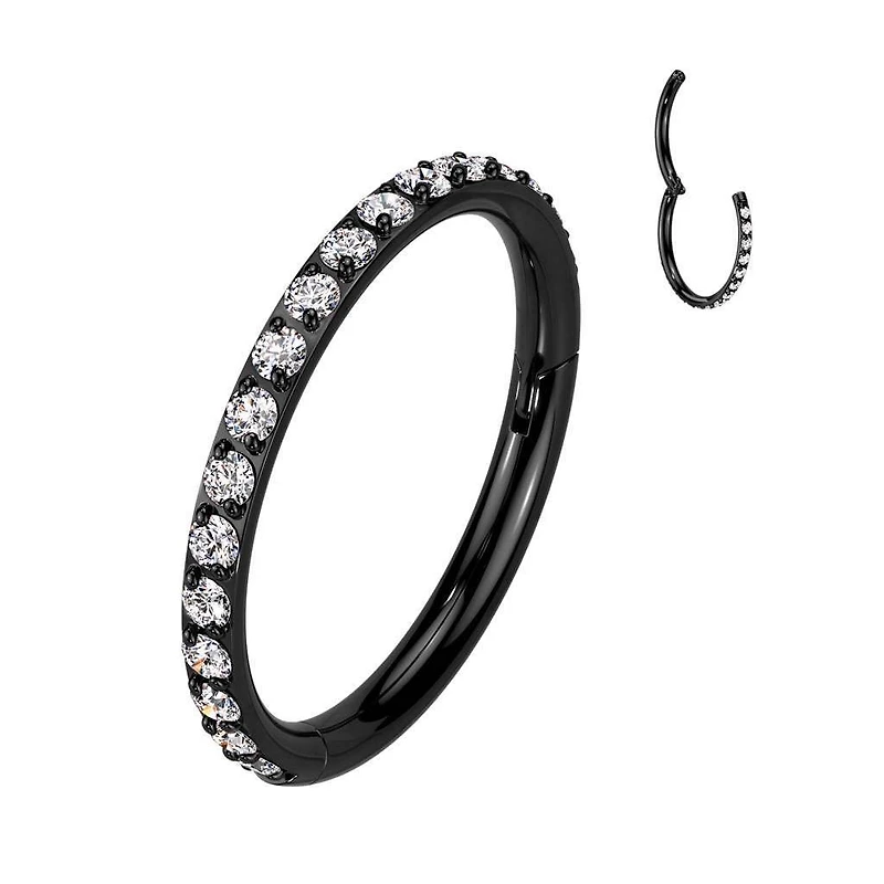 Premium Crystal Edge Segment Ring 14g