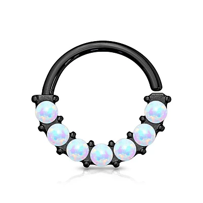 7 Opals Bendable Ring 16g