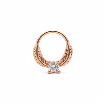 Wings Crystal Bendable Ring 16g