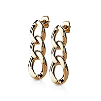 Chunky Chain Stud Earrings