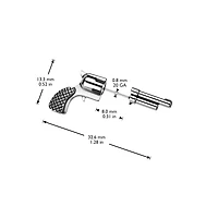 Revolver Stud Earrings