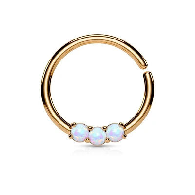 Opal Bendable Ring 16g