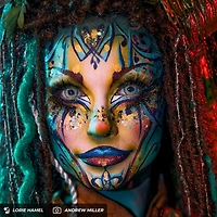 Strange - Green and Blue - Primal Contact Lenses