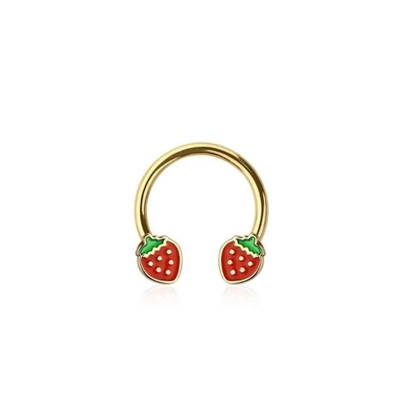 Strawberry Circular Barbell 16g