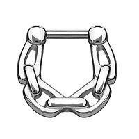 Surgical Steel Chain Link Clicker 16g