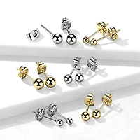 Premium G23 Titanium Bead Studs