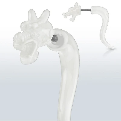 Lucite Dragon Faux Tapers 16g