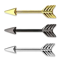 Arrow Nipple Barbell 14g