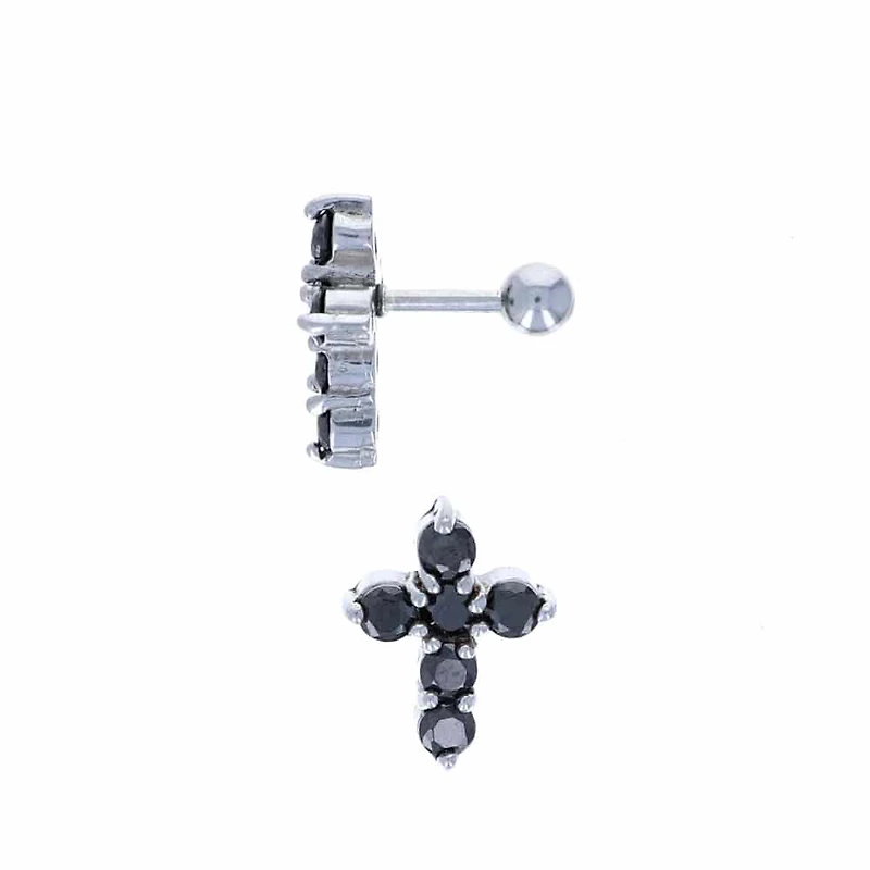 Premium Crystal Cross Ball Back 16g