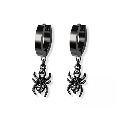 Spider Dangle Cuff Earrings