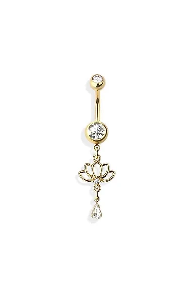 Lotus Navel Dangle 14g