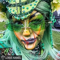 Lizard King - Green Colored - Primal Contact Lenses