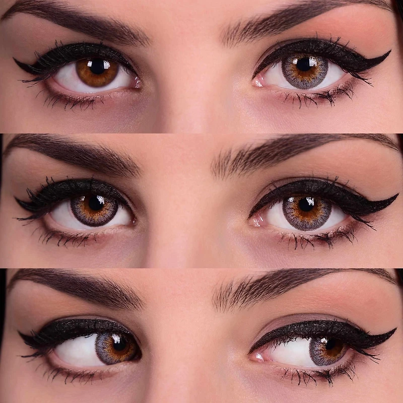 Sunrise Ash - Grey Colored - Primal Contact Lenses