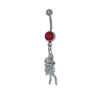 3D Sexy Time Navel Dangle 14g