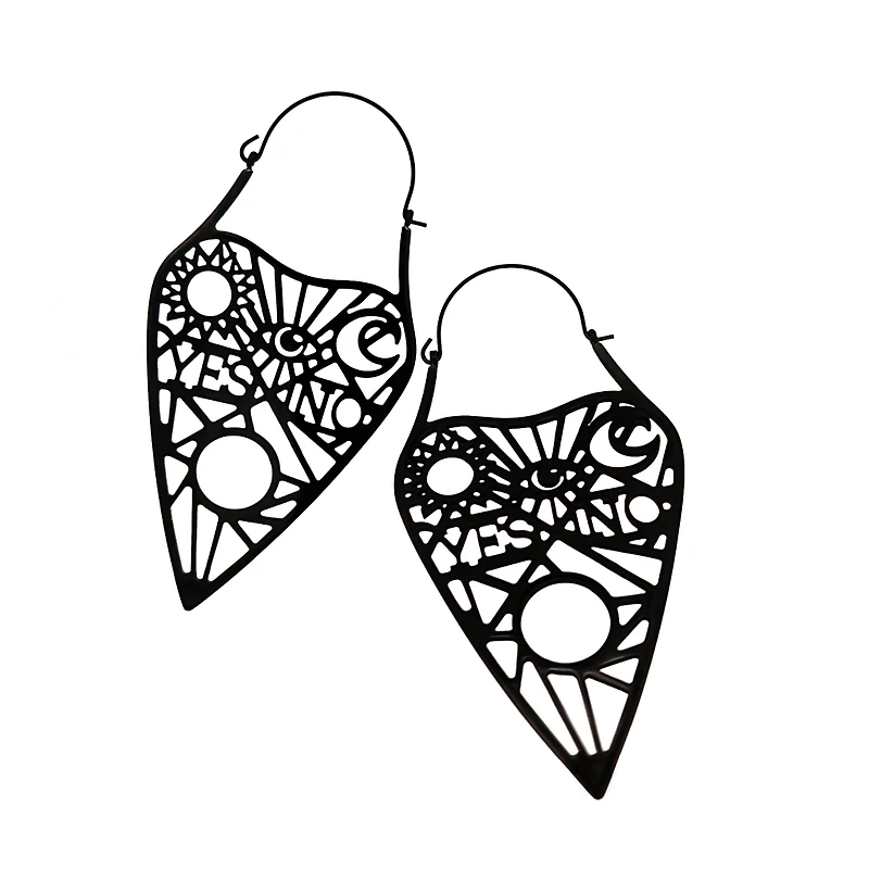 Yes No Ouija Planchette Tunnel Hangers
