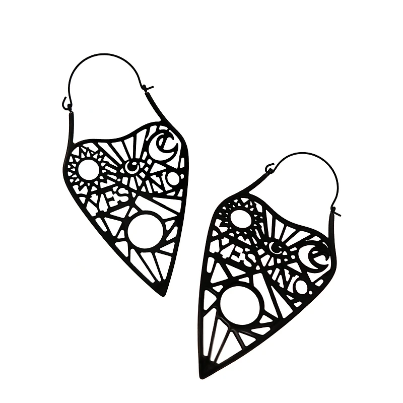 Yes No Ouija Planchette Tunnel Hangers