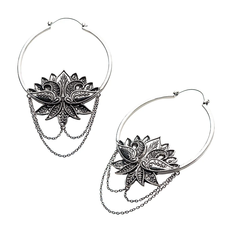 Lotus + Chain Tunnel Hangers