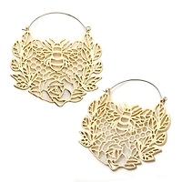 Floral Bee Tunnel Hangers