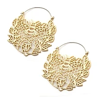 Floral Bee Tunnel Hangers