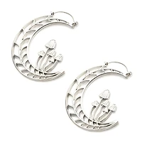 Surgical Steel Mushroom Moon Tunnel Hangers