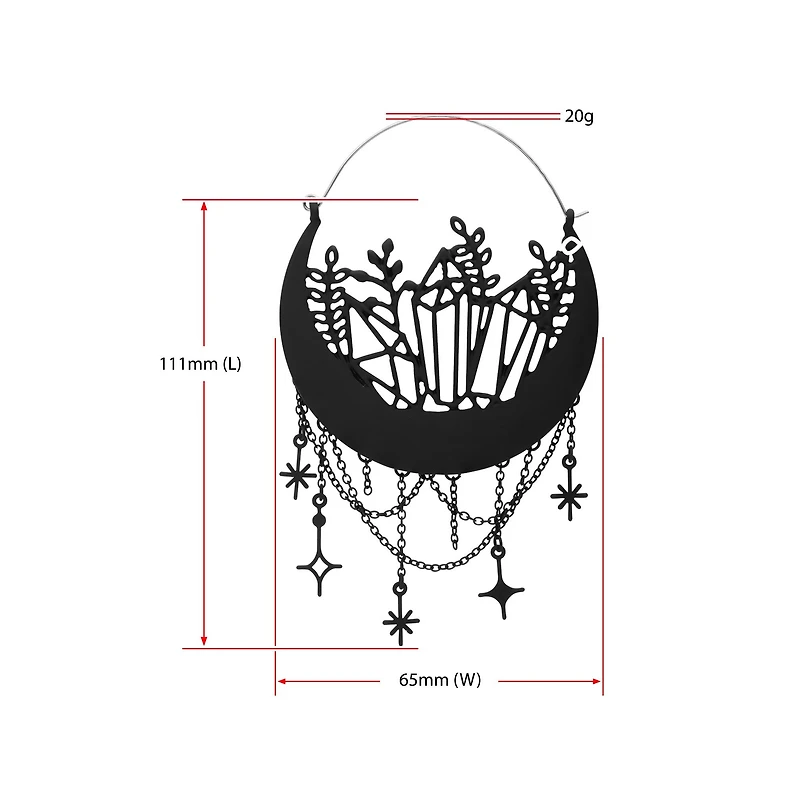 Crystal Wreath Tunnel Hangers
