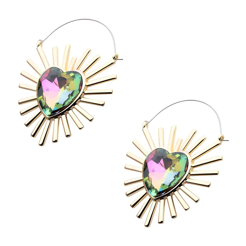 Vitrail Heart Tunnel Hangers