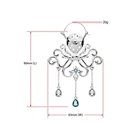 Vitrail Octopus Tunnel Hangers