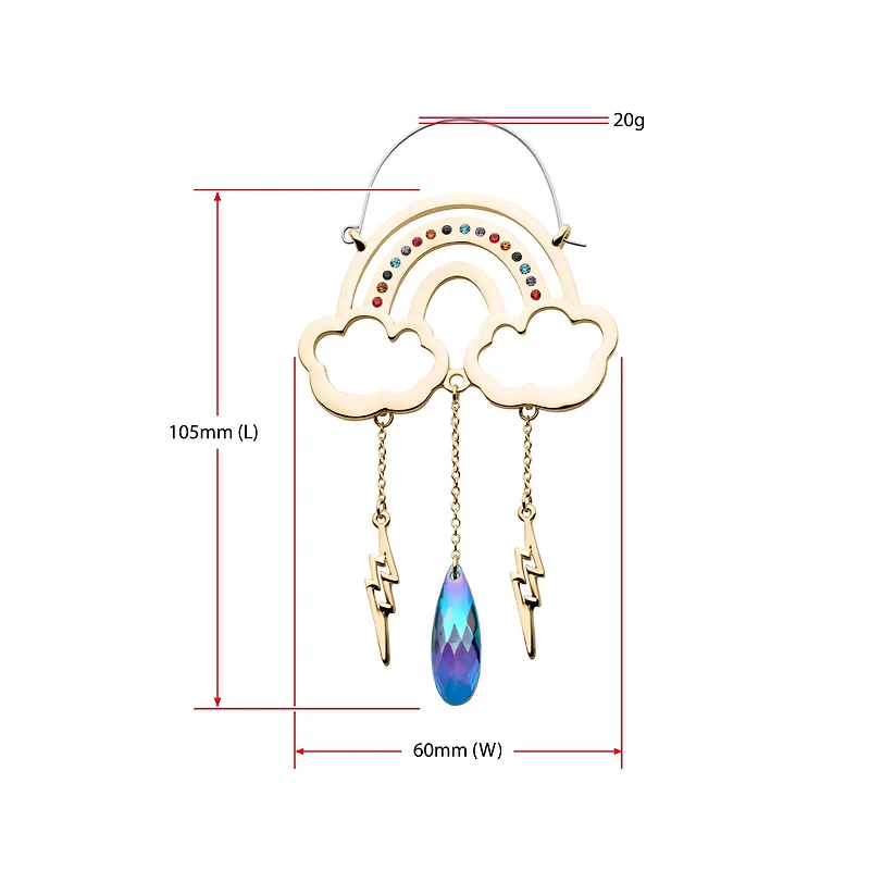 Rain Cloud Tunnel Hangers