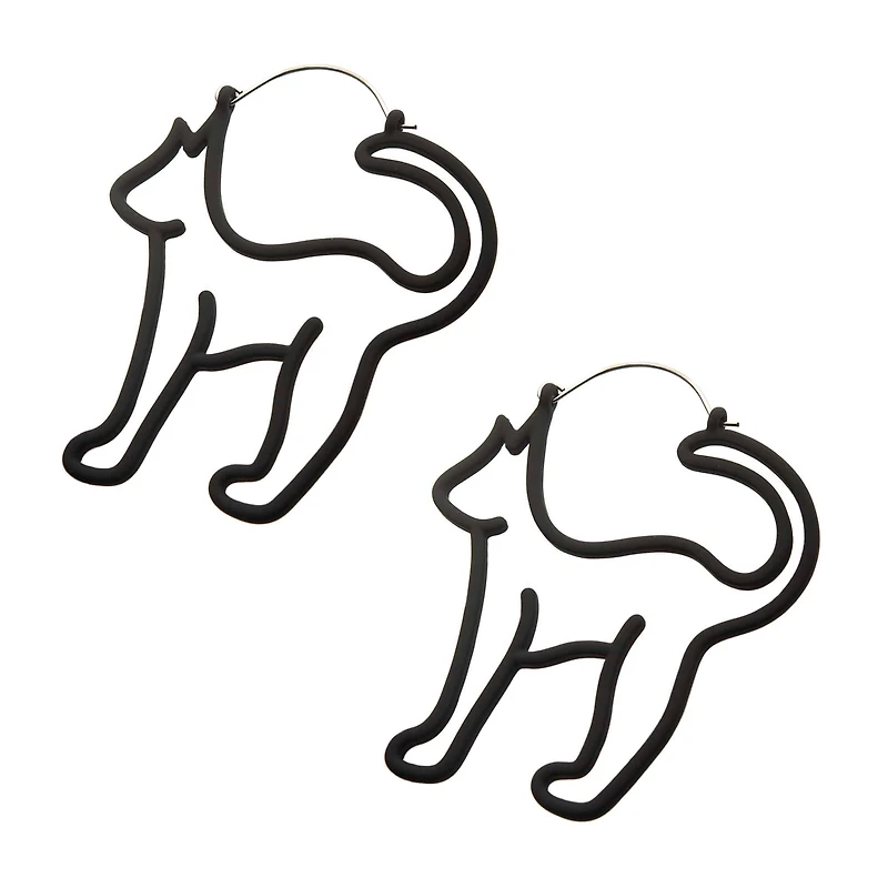 Cat Outline Tunnel Hangers