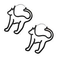 Cat Outline Tunnel Hangers