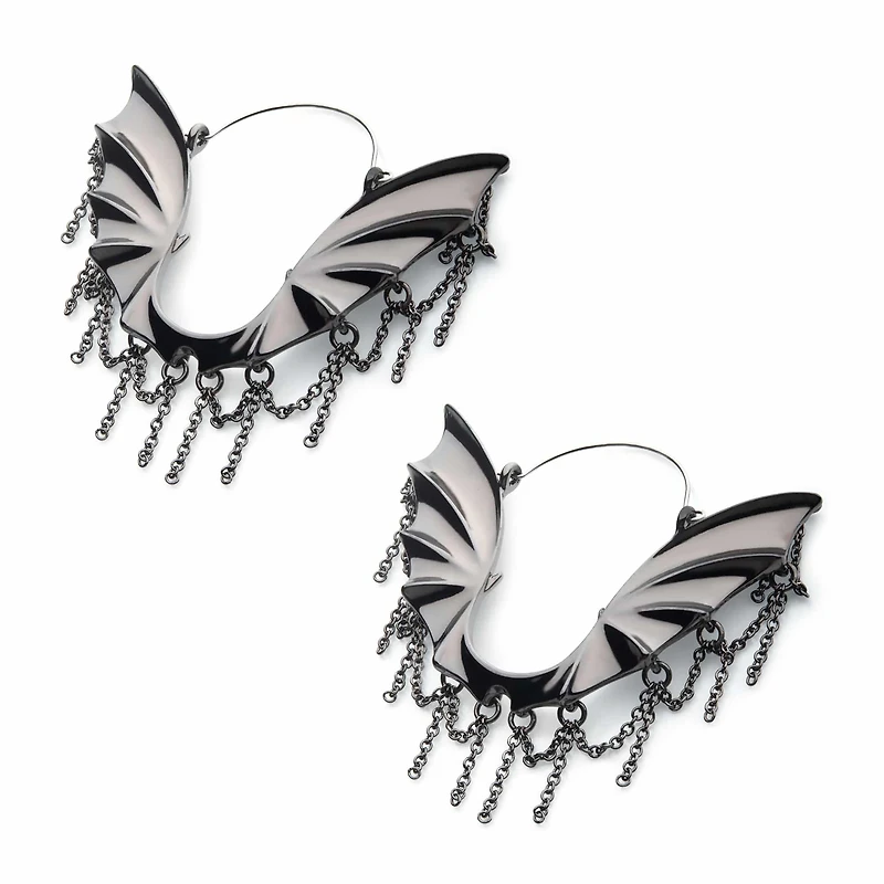 Batwing + Chains Tunnel Hangers