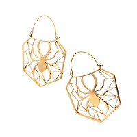 Geometric Spiderweb Tunnel Hangers