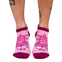 Cute Baphomet Ankle Socks