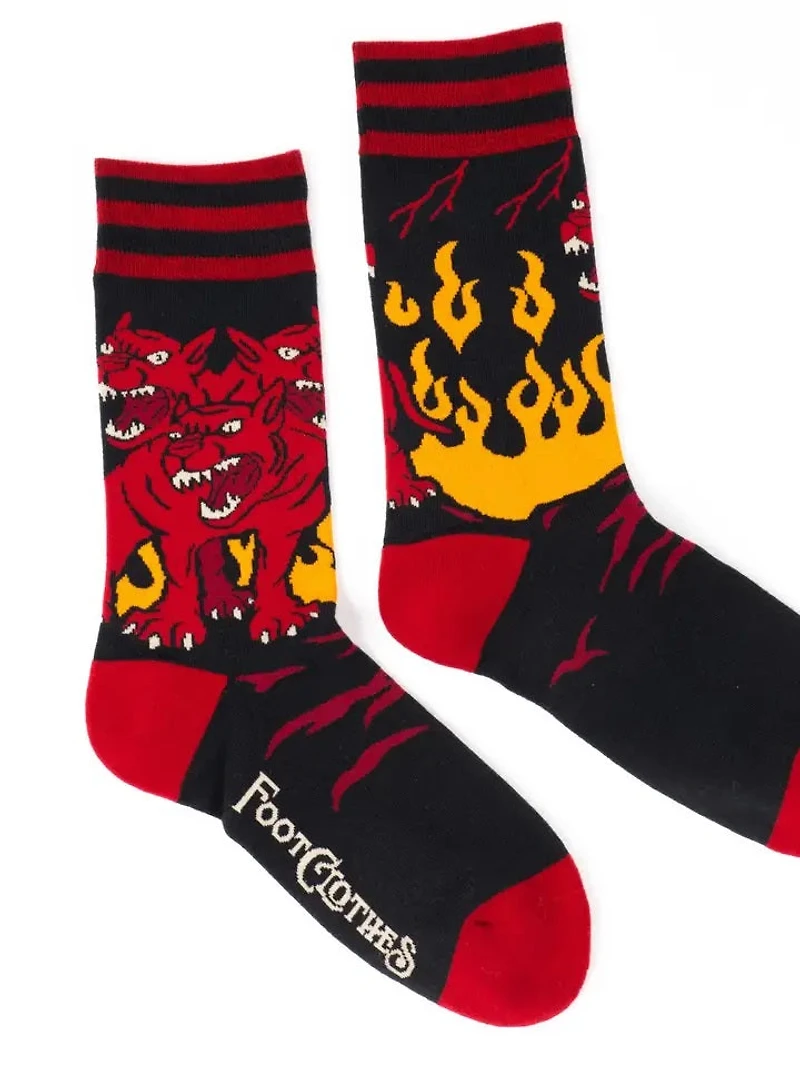 Evil AF Cerberus Socks