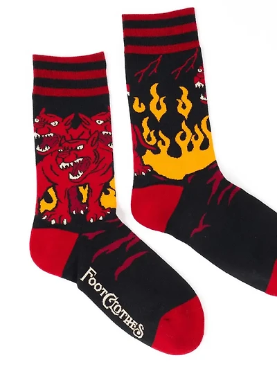 Evil AF Cerberus Socks
