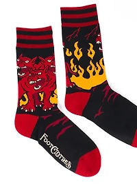 Evil AF Cerberus Socks