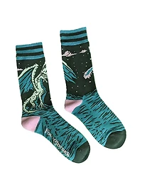 Evil AF Dragon Socks