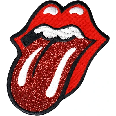Patch - Rolling Stones - Glittery Tongue - Rock Music Band