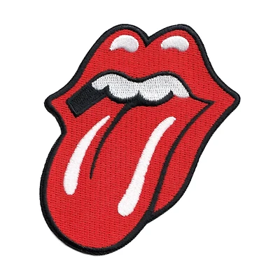 3.5" Patch - Rolling Stones Tongue - Classic Rock Music Band