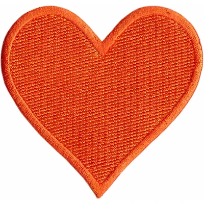 Patch - Heart Orange
