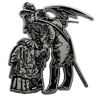 Devils Kiss Victorian Goth Enamel Pin
